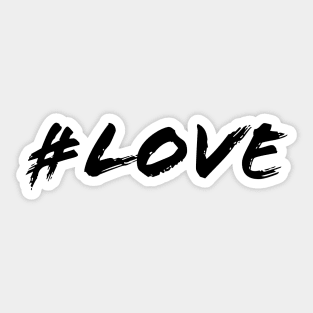 Hashtag #LOVE Sticker
